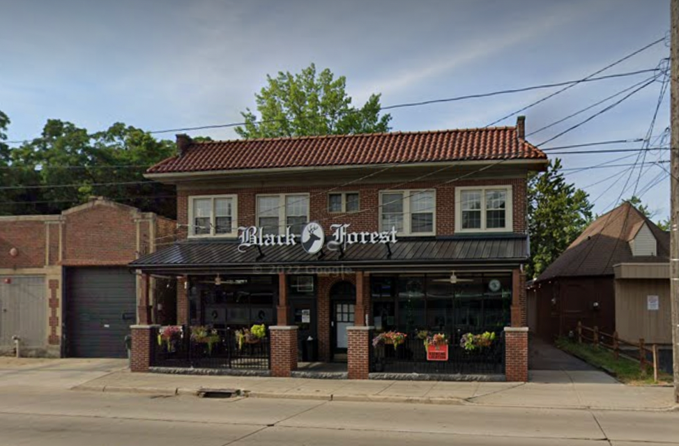 The Black Forest storefront on Mayfield Road